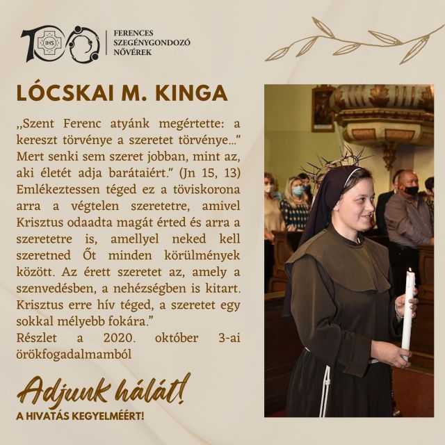 M. Kinga nővér